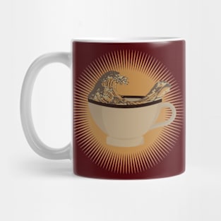 coffee wave,gifts,gift,coffee,coffee cup,cup,caffeine Mug